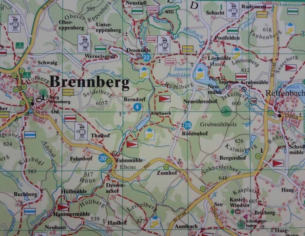 Karte Brennberg